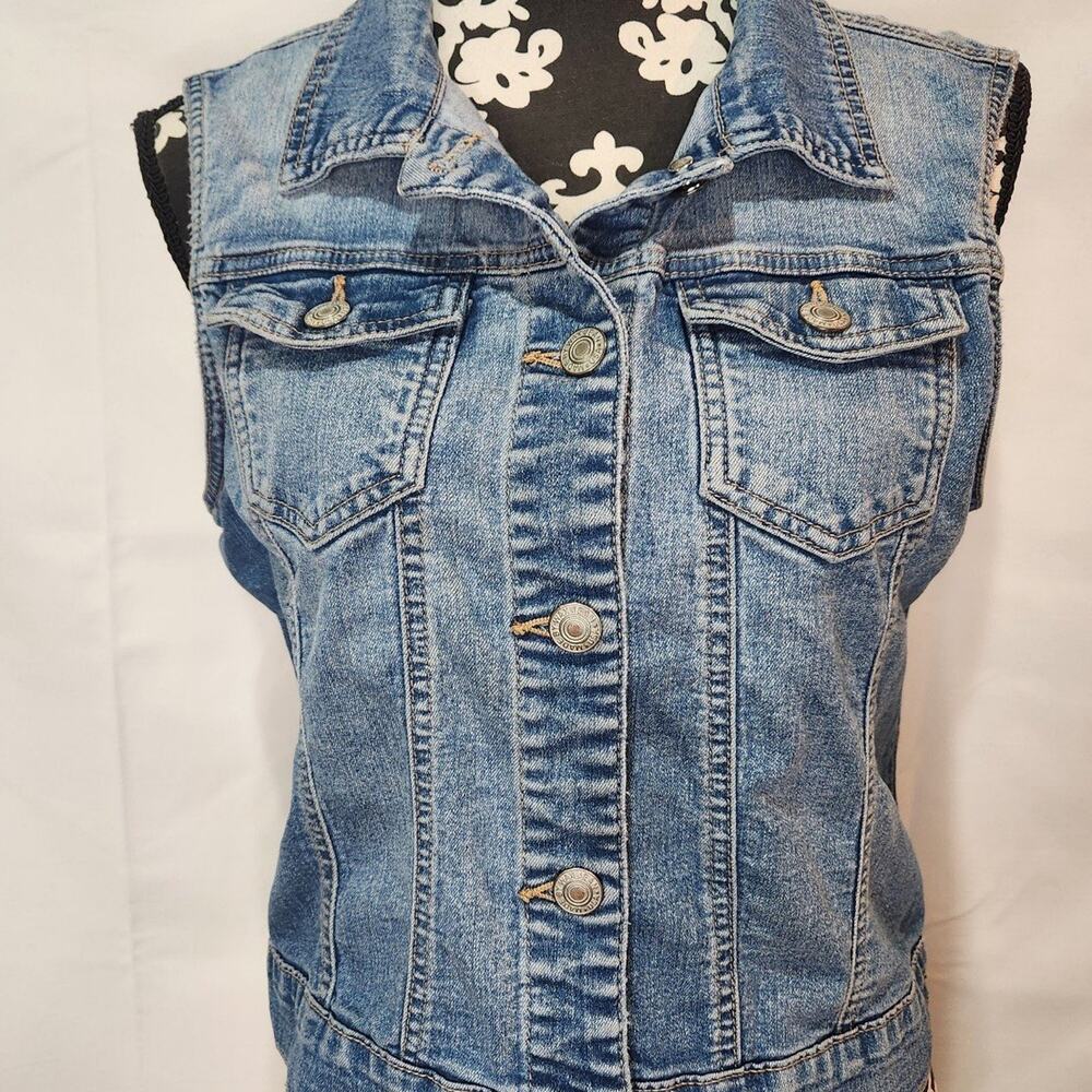 Wax Jean Denim Vest